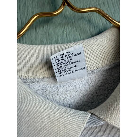 Vintage Apple Orchard Sweatshirt Women’s M USA Made Cottagecore Embroidered - Picture 5 of 8